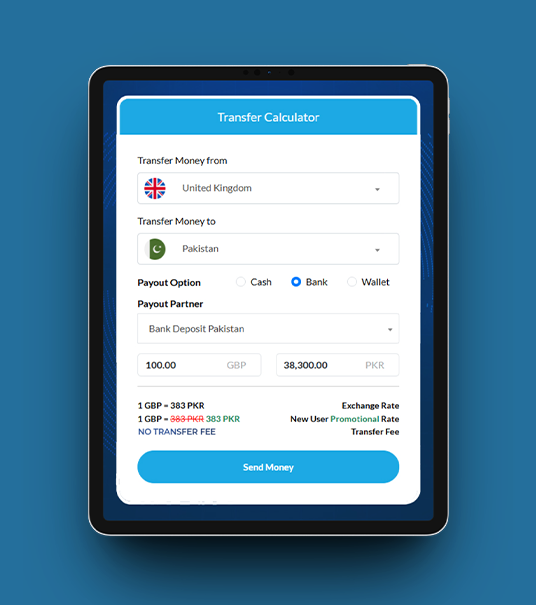 UK to Pakistan Best Rates